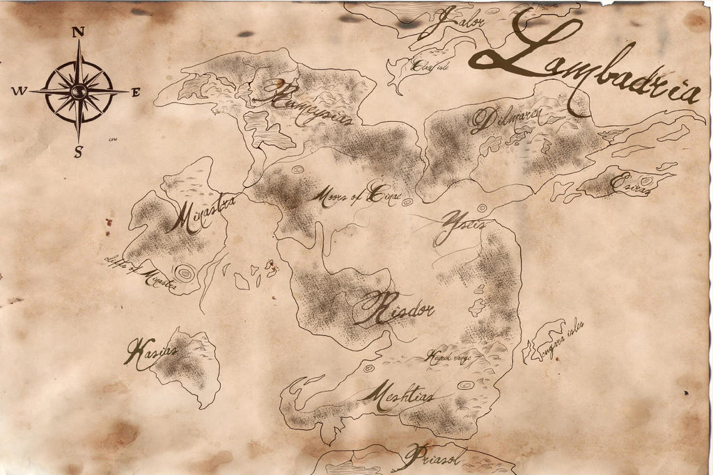Lambadria Map by Shenim on DeviantArt