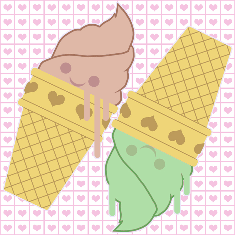 Twin Cute Cones