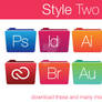 Adobe Folder Icons Style Two