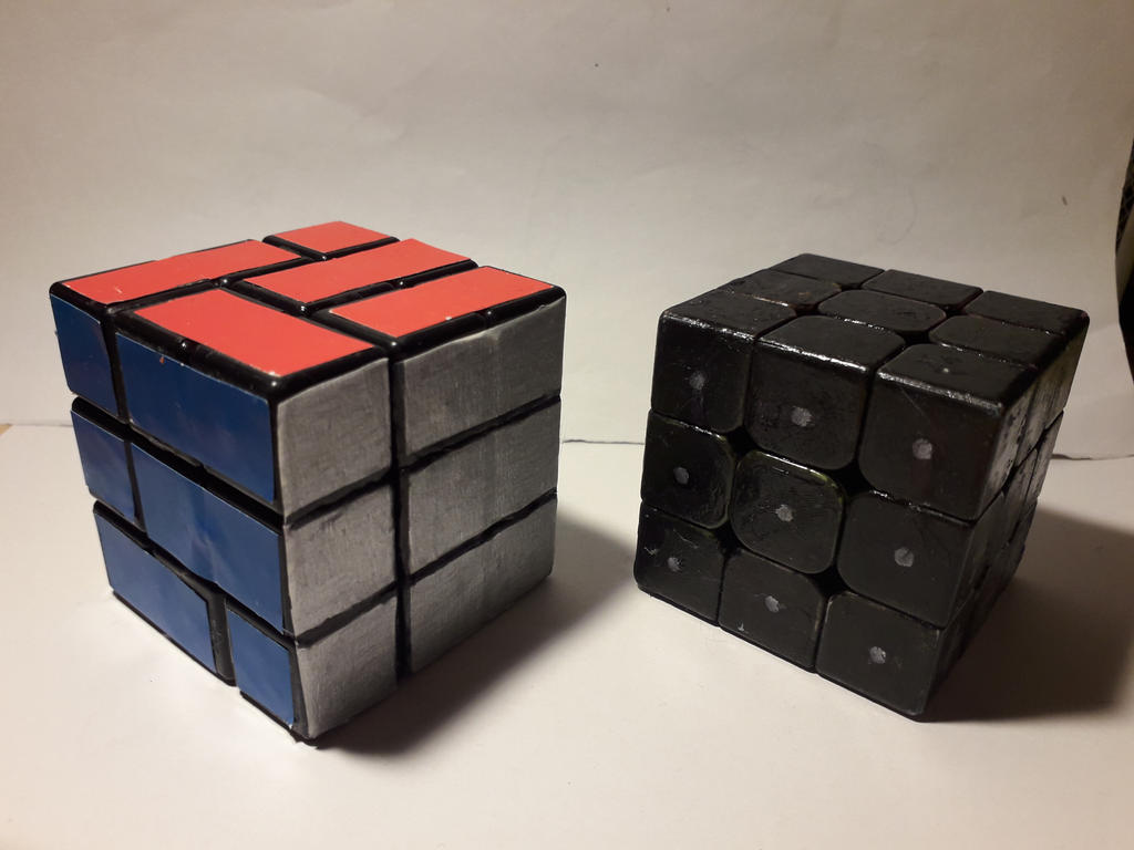 Custom Rubik's cubes by RatchetArtist on DeviantArt