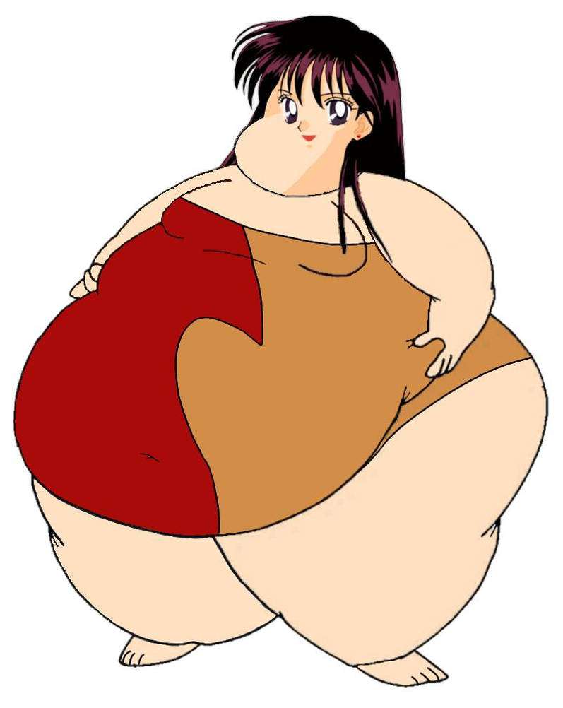 Fat Rinoh Fat Rei Hino Swimsuit (reupload) by SailorReiMars on DeviantArt