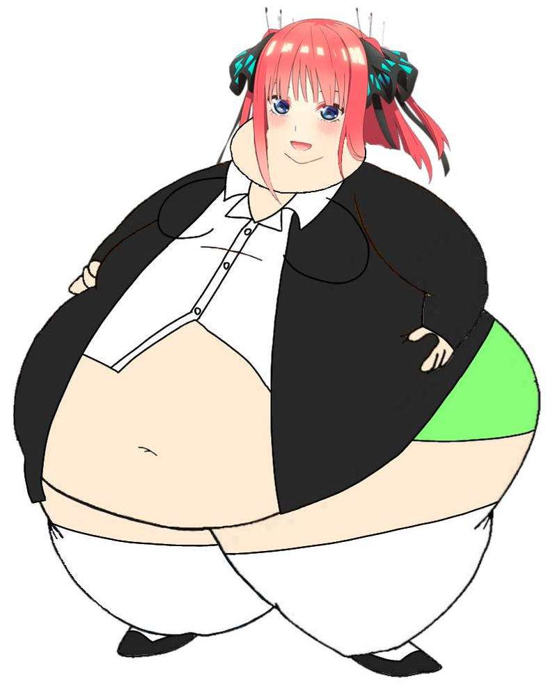 Fat Rinoh Fat Nino Nakano (reupload) by SailorReiMars on DeviantArt