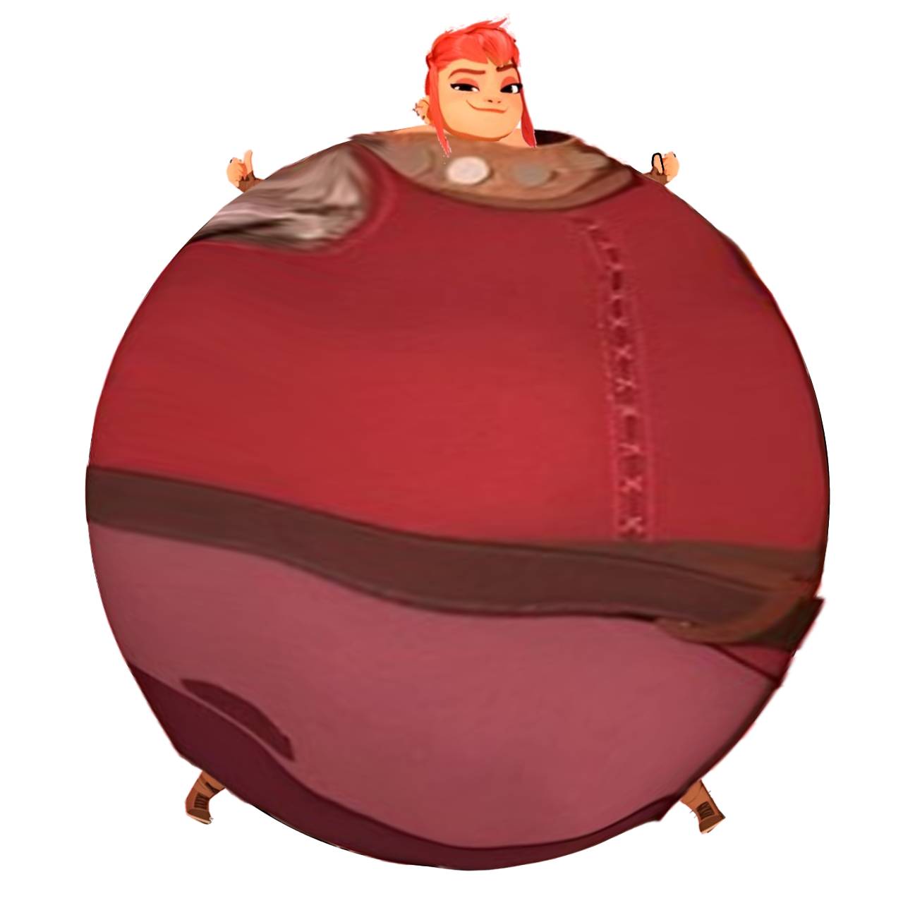 Nimona inflation (reupload) by SailorReiMars on DeviantArt