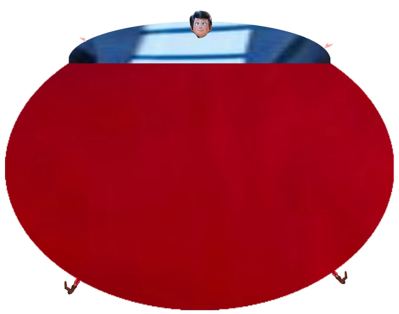 Katie pets Inflation 331 by SailorReiMars on DeviantArt