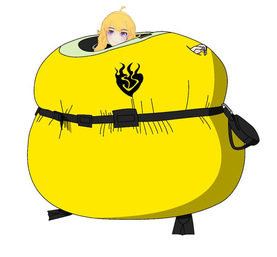Zelda Inflation Yang Xiao Long In Scuba Inflation suit by SailorReiMars on DeviantArt