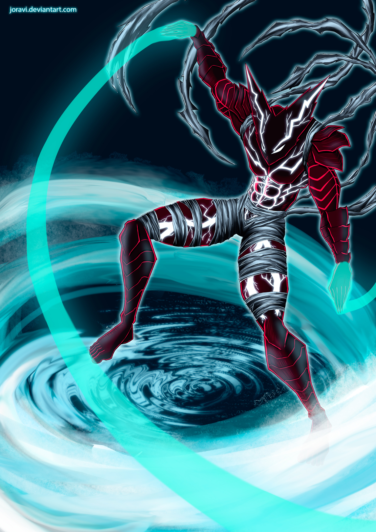 Garou Flow Garou Whirlwind Water Stream by Joravi on DeviantArt