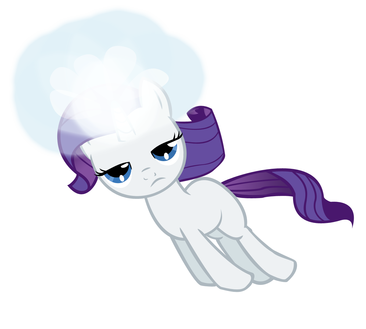 Filly Rarity finds her destiny by Ohhim