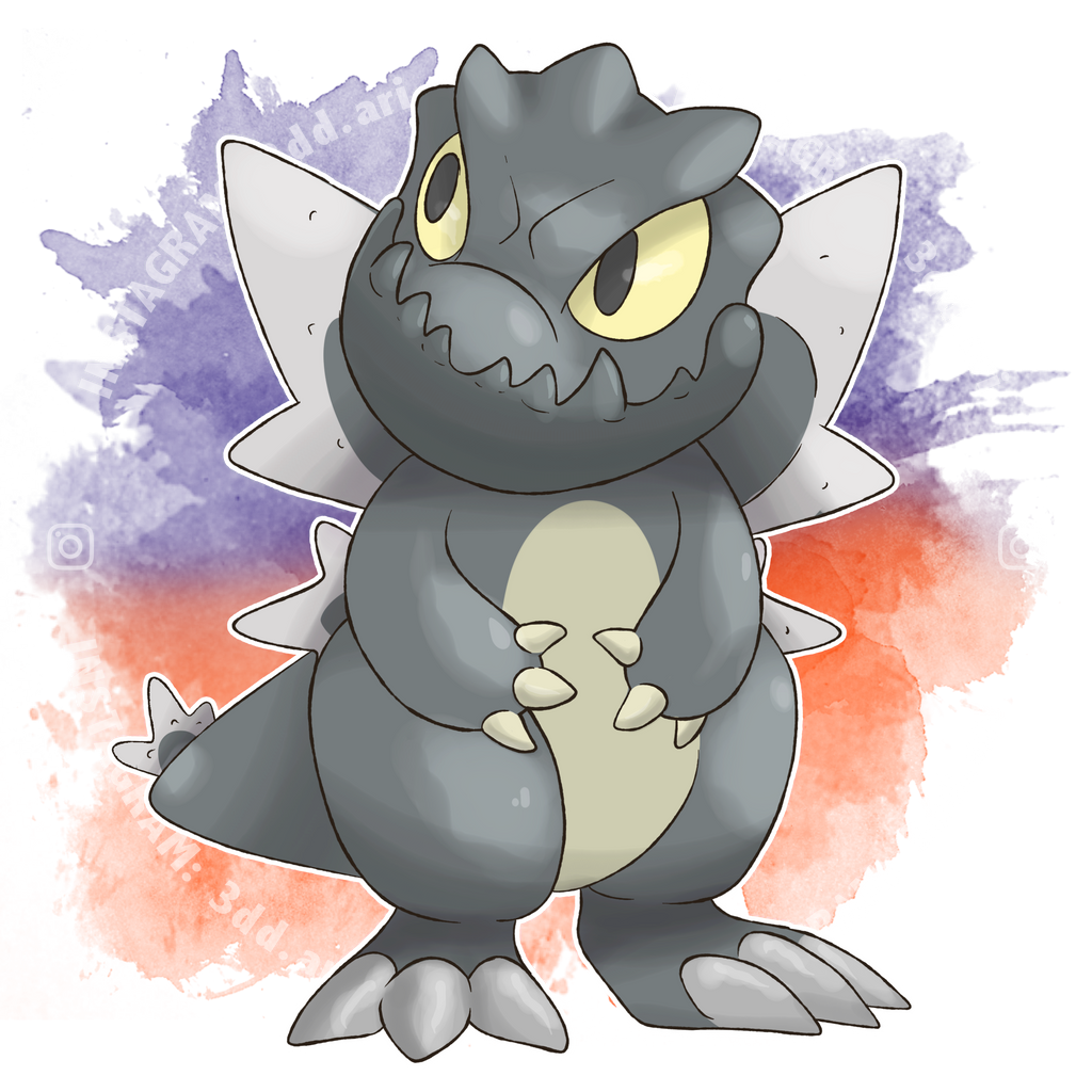 godzilla pokemon edari version evolution deviantart monsters king xenomorph fusion anime fan alien
