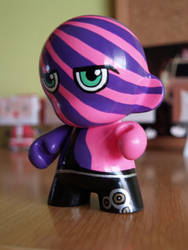 Striped custom munny