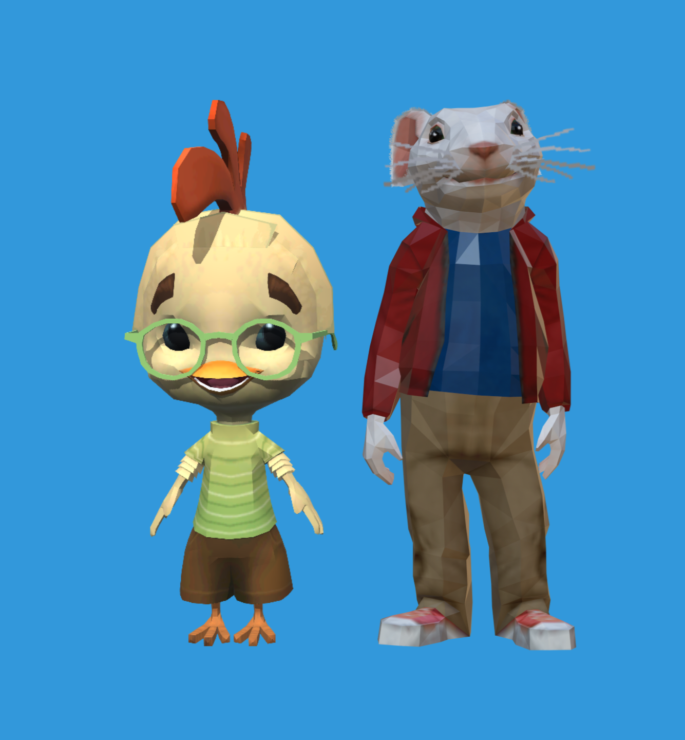 Diviantart Little Chicken Little And Stuart Little by Guilherme4567777 on DeviantArt