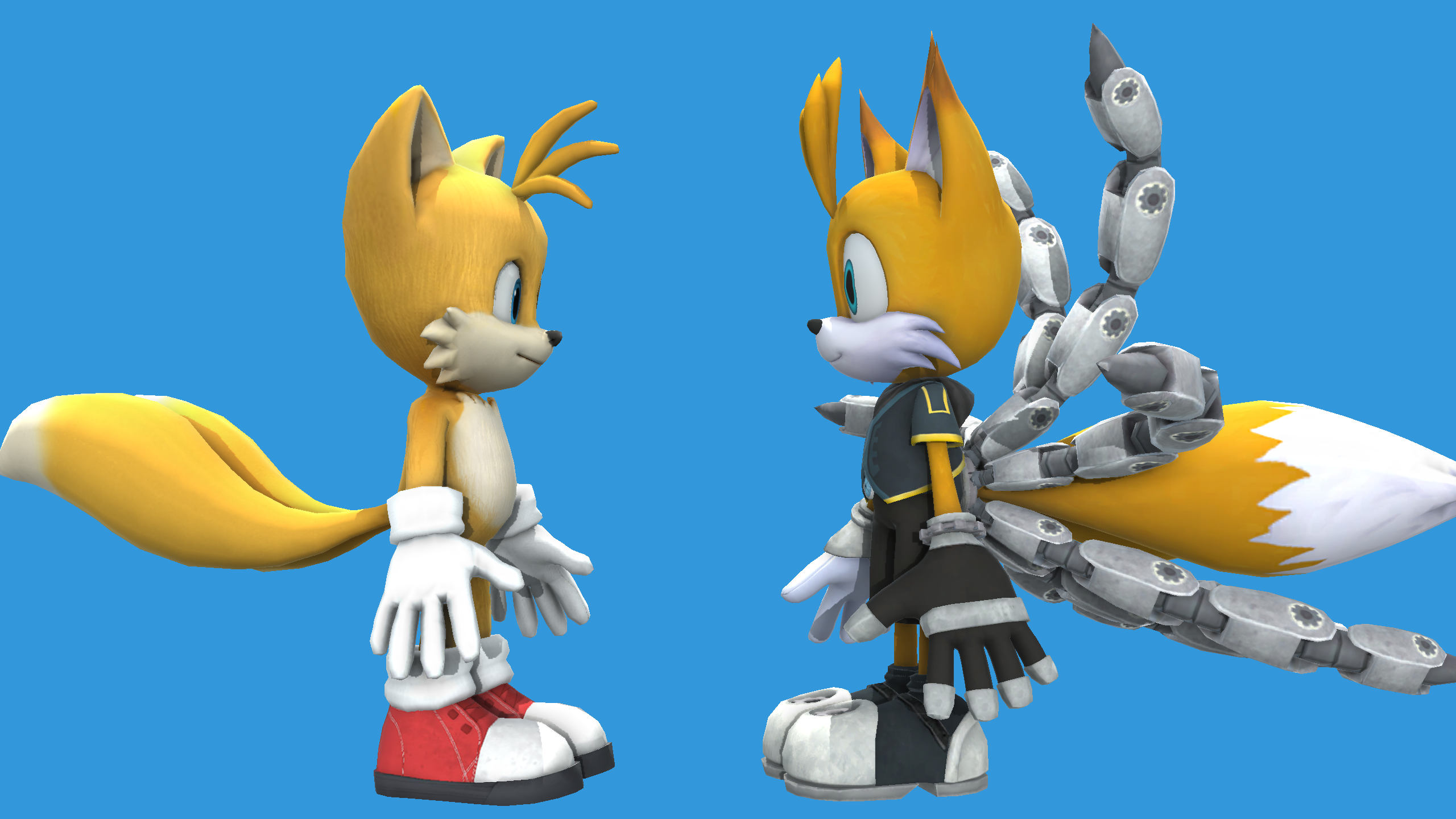Tails9 Miles Tails Prower Movie Meet Nine Tails (Sonic) by Guilherme4567777 on ...