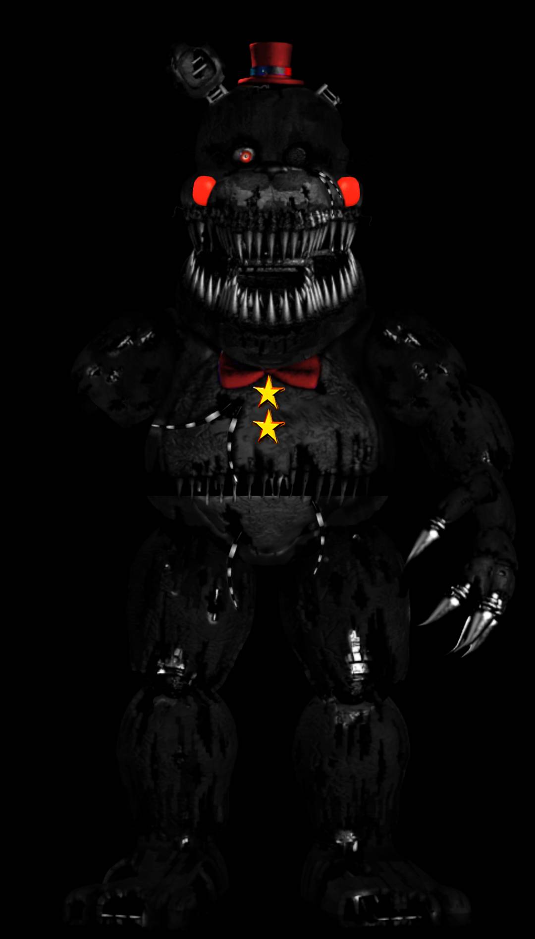 FNaF 4 Edit Nightmare Shadow Freddy by Leftylol on DeviantArt