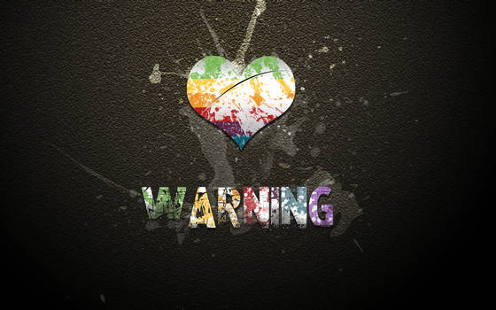 Warning.