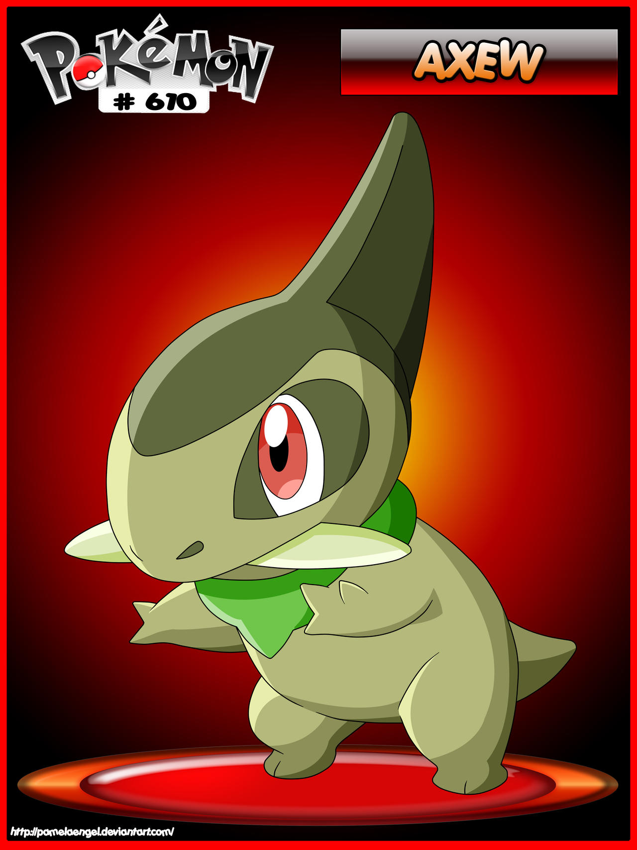 Axew Ditto 610 Axew by PaMeLaEnGeL on DeviantArt