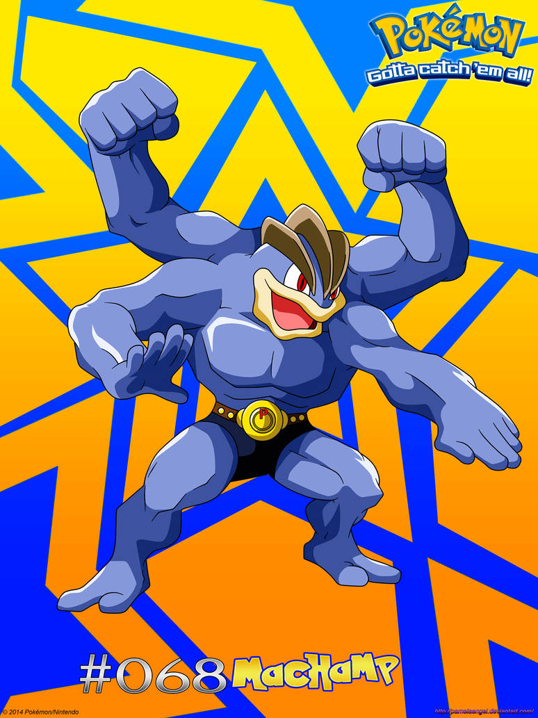 068 Machamp by PaMeLaEnGeL on DeviantArt