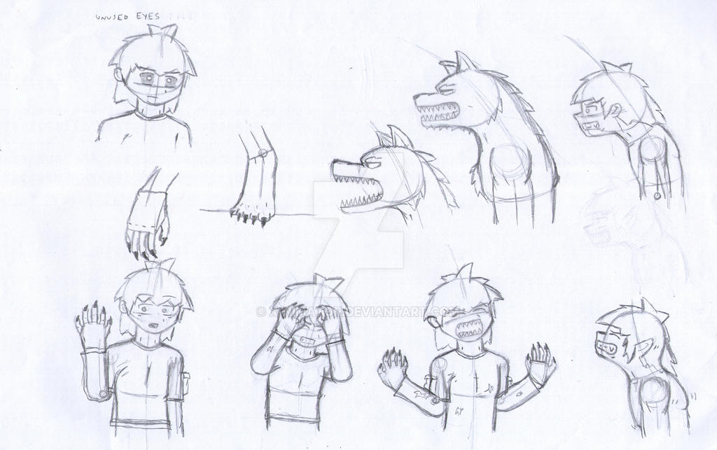 MD: some werewolf practice by X-nimator on DeviantArt
