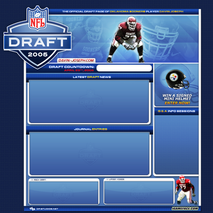 2006 NFL Draft Template