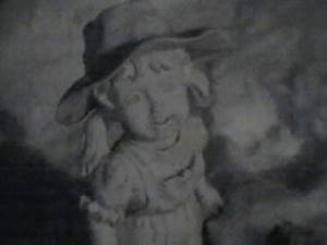 creepy statue in my yard