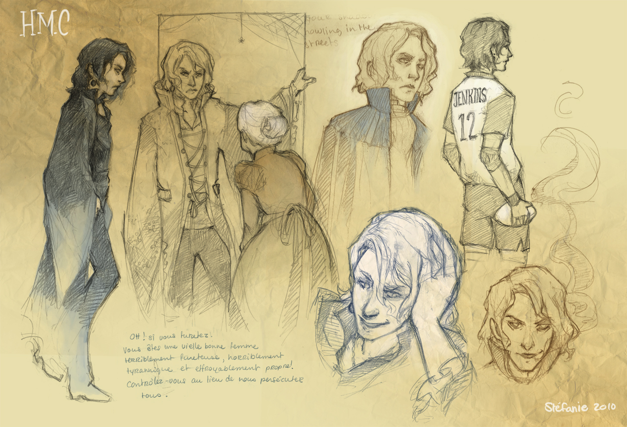 HMC- novel doodles by frizz-bee