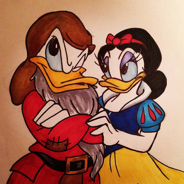 Donald and Daisy - Halloween