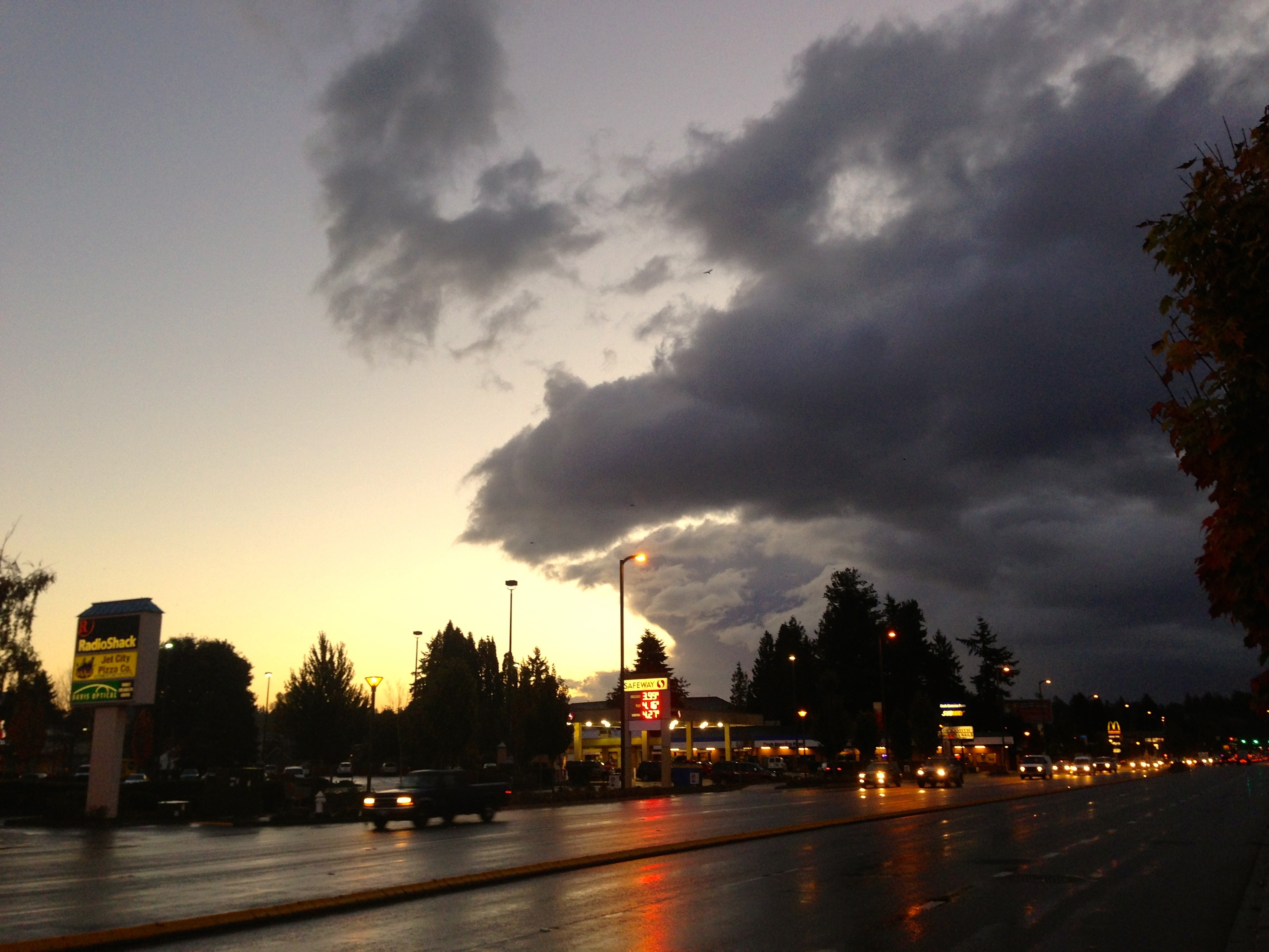 Clearing Storm Clouds