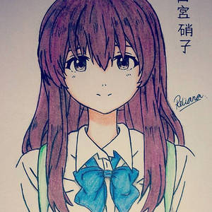 Nishimiya Shouko KOE NO KATACHI by MIOMINAKO