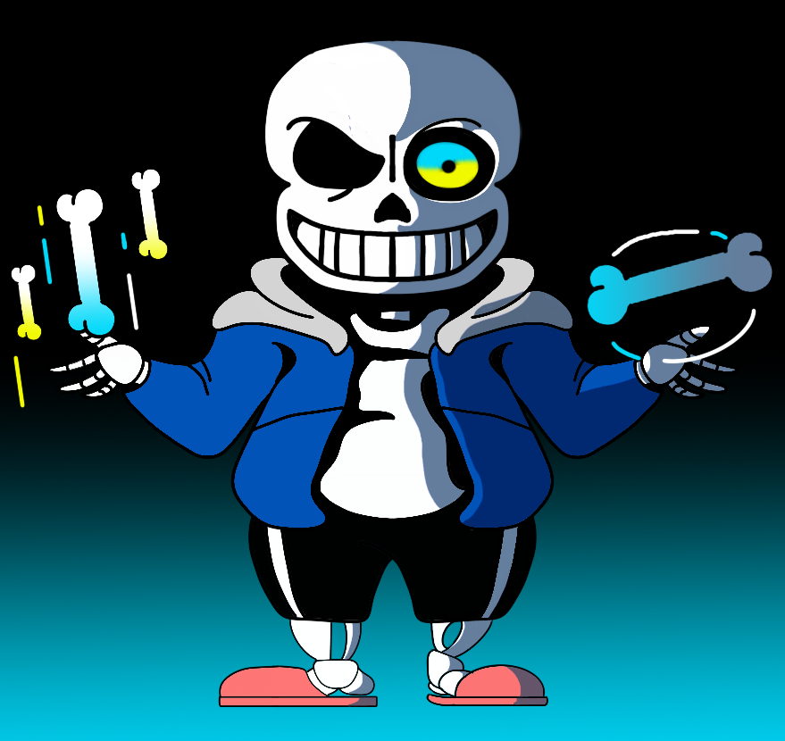 Hard Mode : Undertale - Sans by JithGaming on DeviantArt