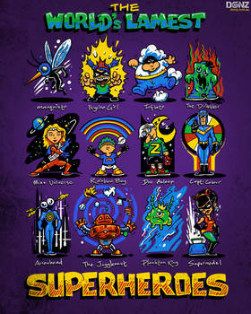 The World's Lamest Superheroes