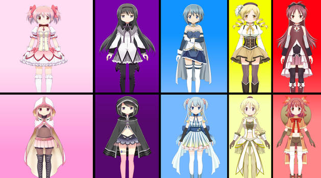 These magical girls are the same?