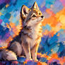 Abstract Wolf