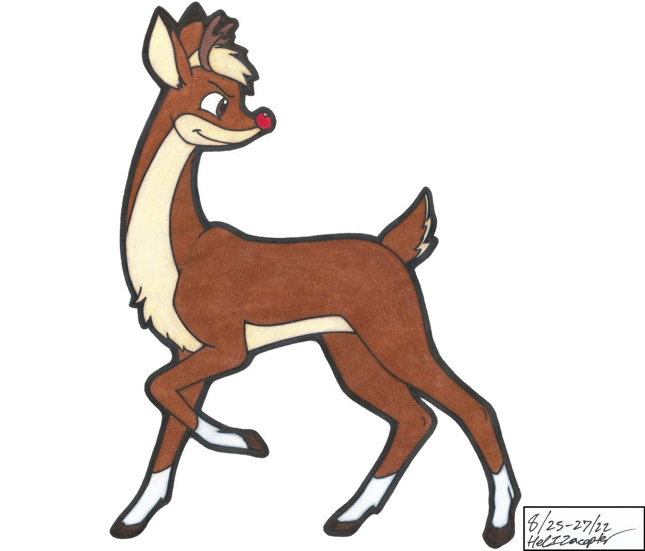 Rudolph by HeLIZacopter on DeviantArt