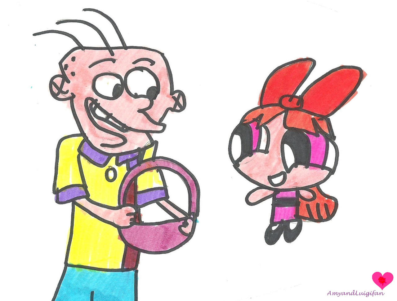 I made you your Easter basket by AmyandLuigifan on DeviantArt