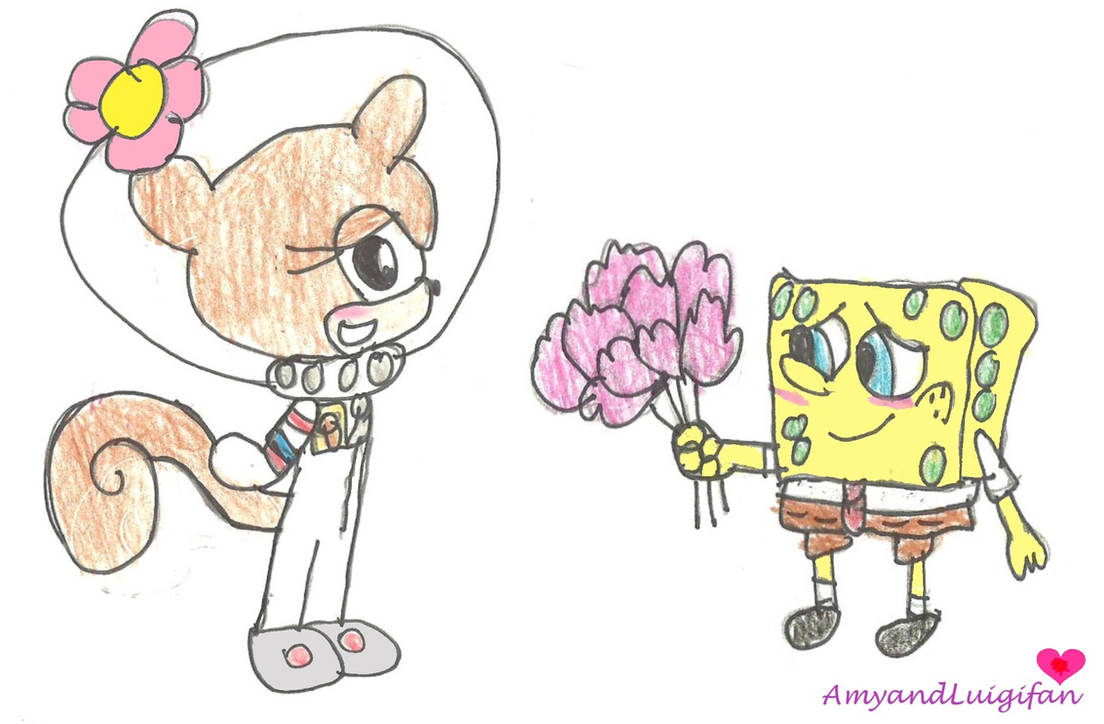 Spongebob X Sandy By AmyandLuigifan On DeviantArt spongebob-x-sandy-by-amyandluigifan-on-deviantart