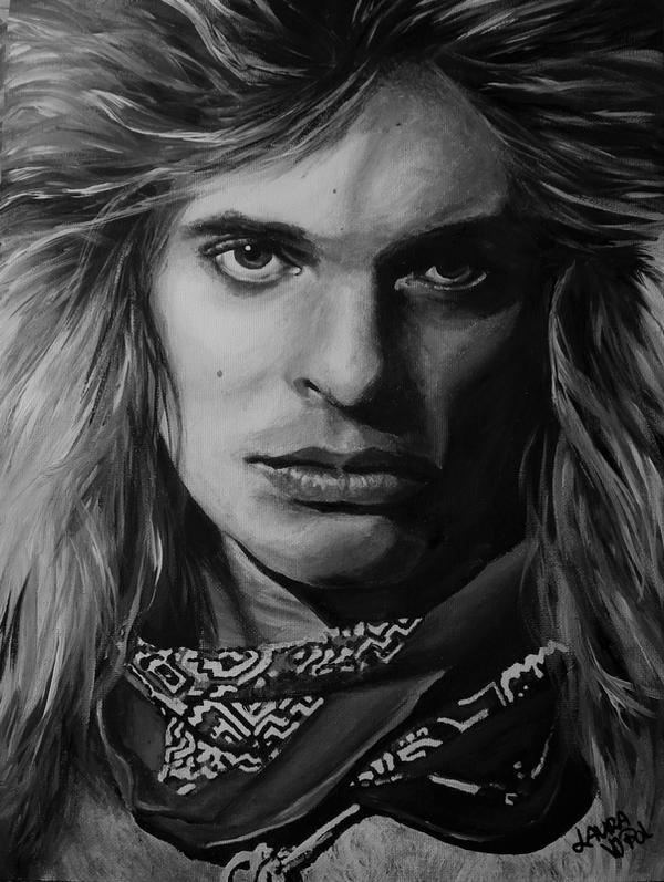 David Lee Rothe Ink David Lee Roth painting by Laura10June on DeviantArt