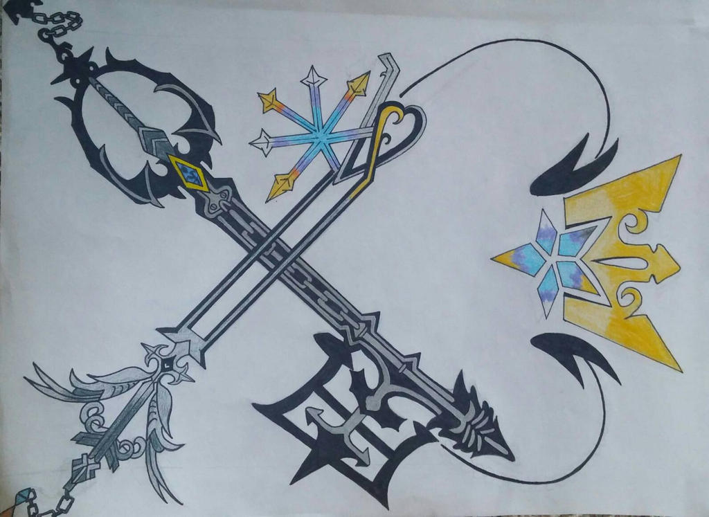 Kingdom Hearts Keyblades by Nillana24 on DeviantArt