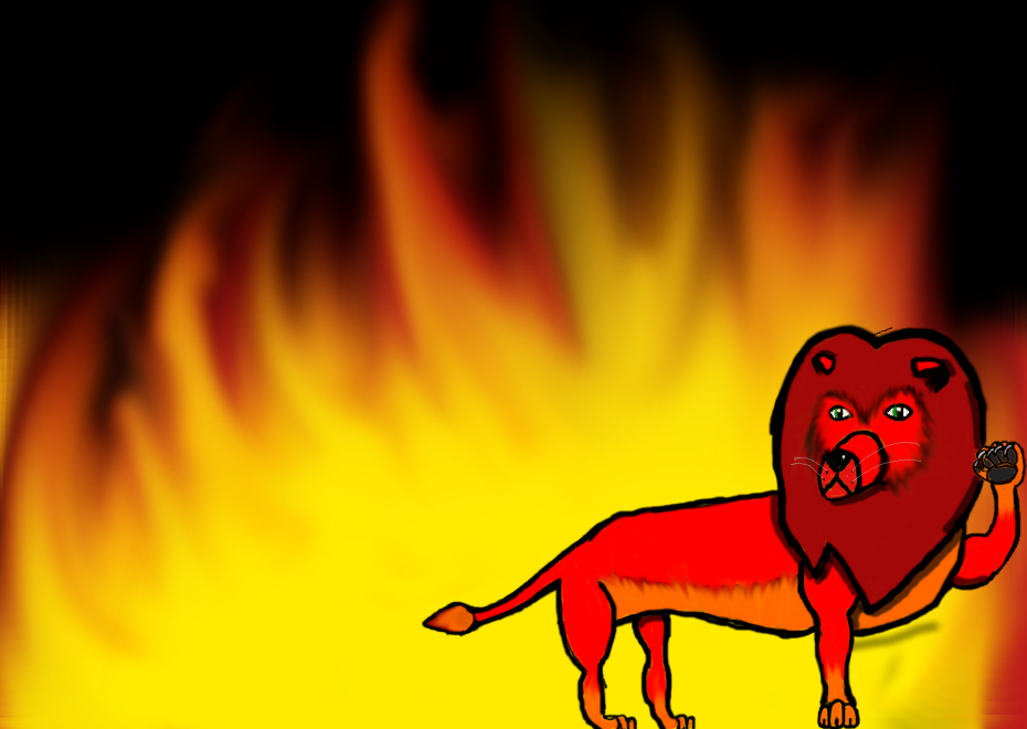 Blaze the lion