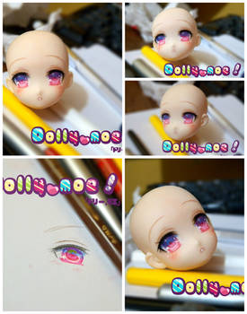 Custom Anime Obitsu- Sweet shiny eyes