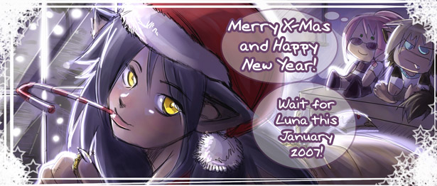 A Merry x-mas Santa Luna by LoboLeo on DeviantArt