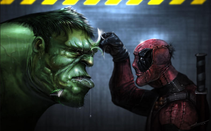 hulk vs deadpool