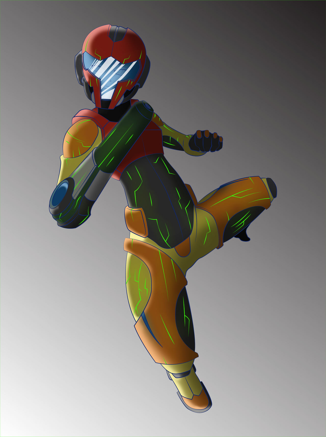 Samas Armor Samus armor by Zieja on DeviantArt