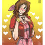 Aerith on Valentine's Day