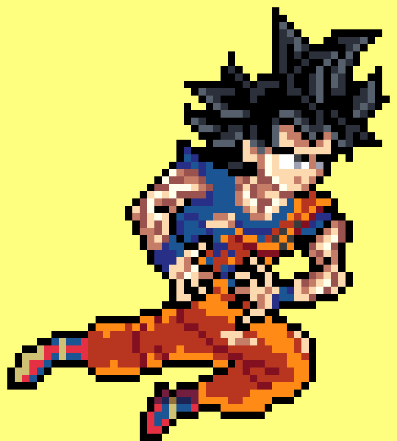 goku ui mal feito - Desenho de ricardogamerbr132 - Gartic