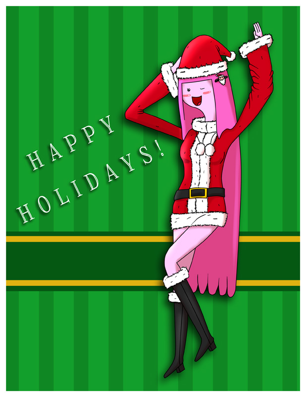 AT Happy Holidays - Princess Bubblegum