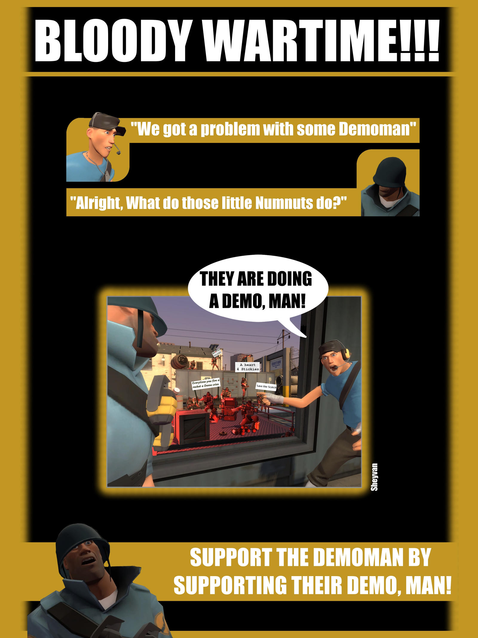 Demoman during Propaganda :D