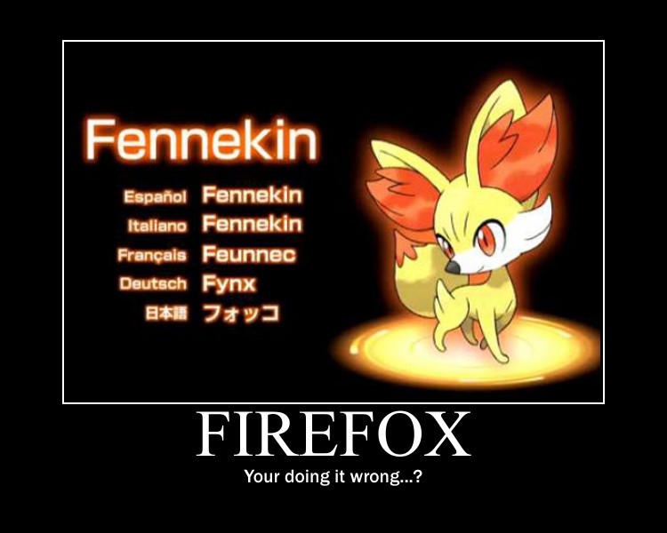 Motivational Poster- New Pokemon Fire Starter