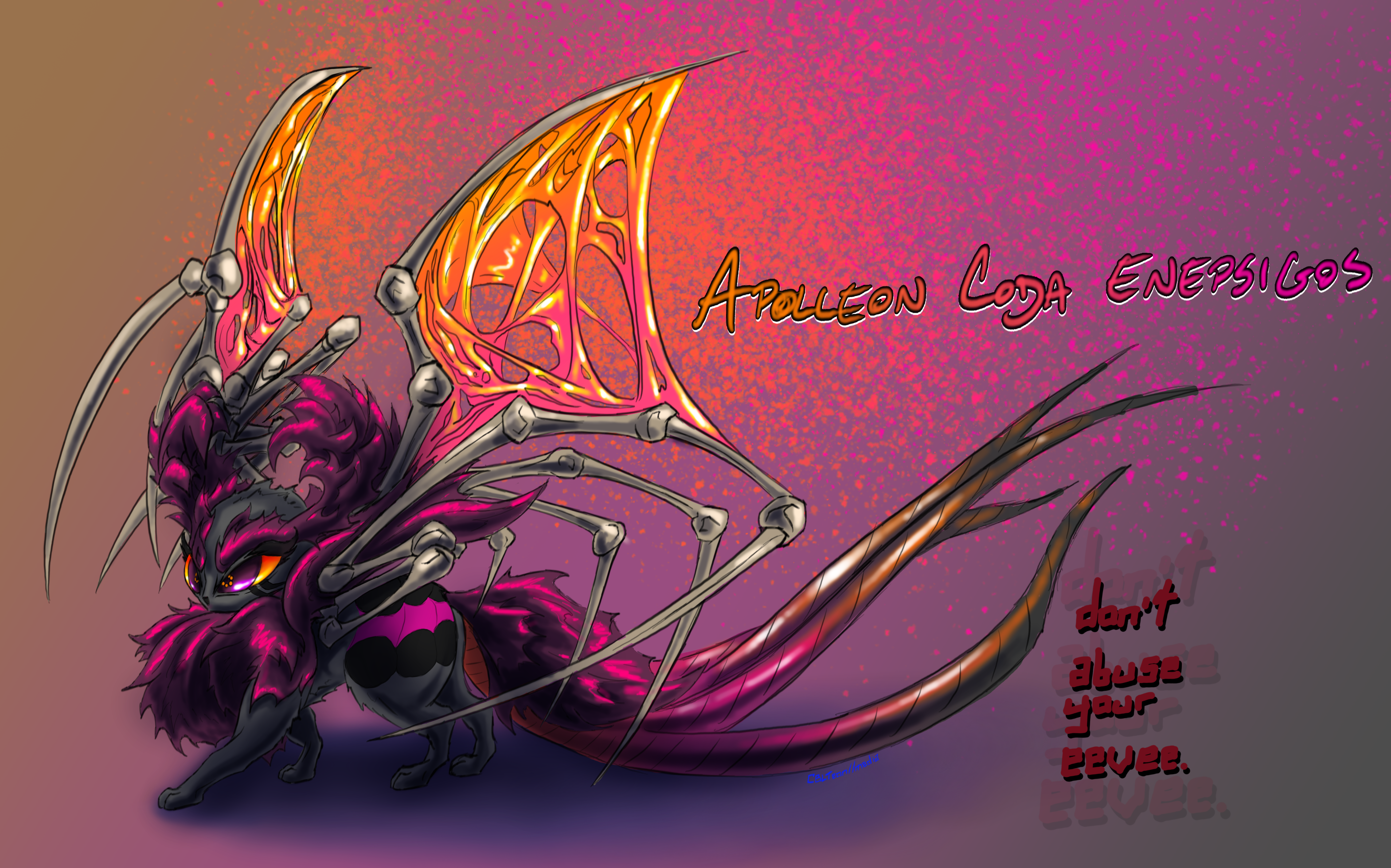 Apolleon Coda Enepsigos (Bug-type Eeveelution)
