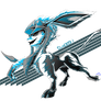 Glaceon - Rippershaded Graphic