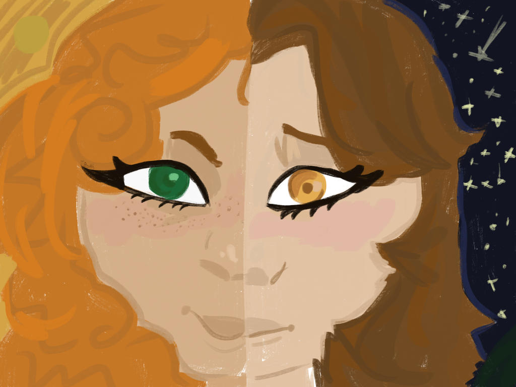 Human Squirrelflight And Leafpool By Torthai On DeviantArt human-squirrelflight-and-leafpool-by-torthai-on-deviantart