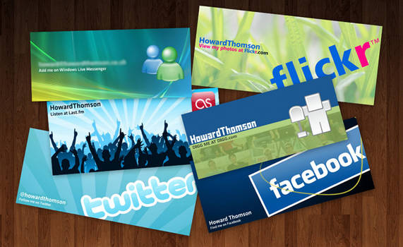 Web 2.0 Business Cards