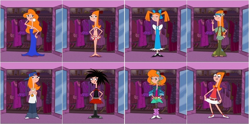 PnF Candace's wardrobe